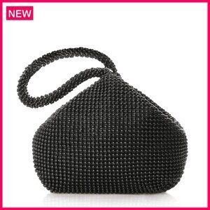 Beaded Triangle Clutch Evening Bag for Prom Wedding Party